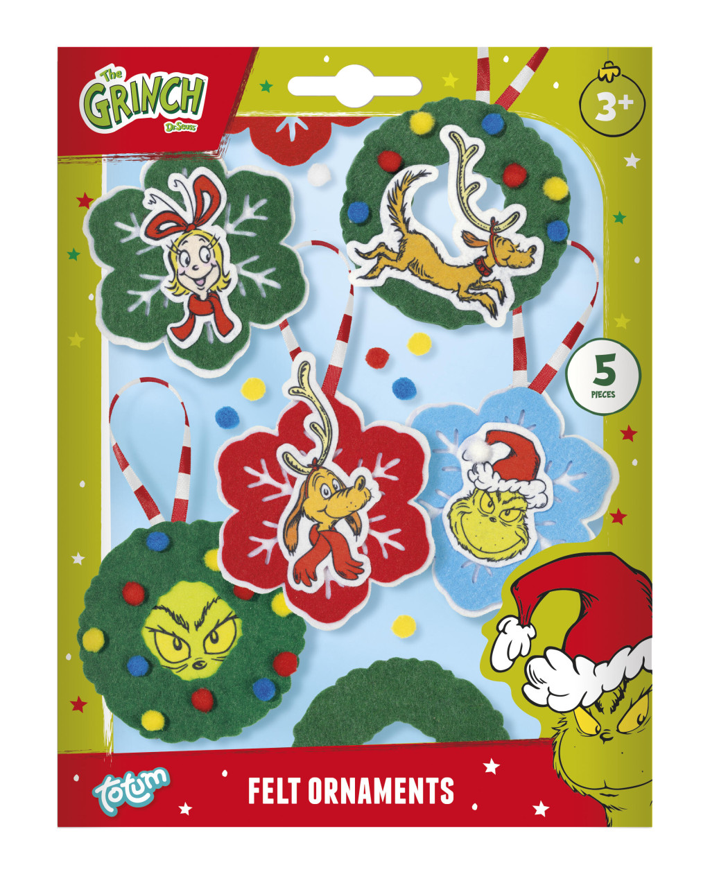 The Grinch Dr Seuss Christmas Tree Decoration Set of 5 – tootepilt
