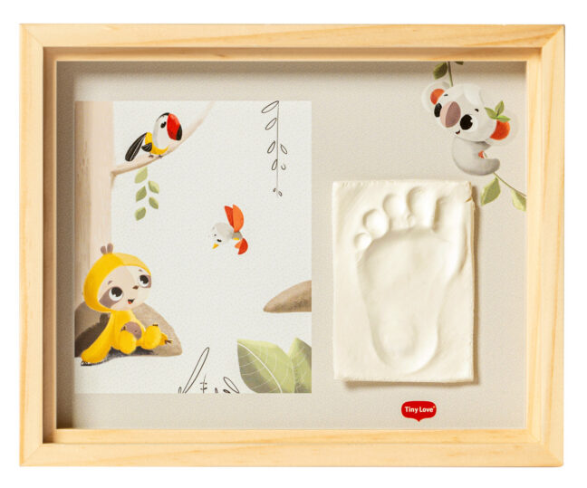 TINY LOVE CREATIONS TLC1660700 Ramka na zdjęcie i odcisk drewniana – tootepilt