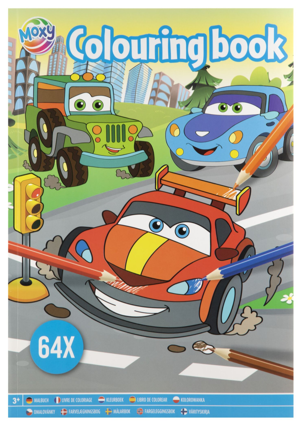 Vehicle Moxy värvimisraamat 64 Pages – tootepilt