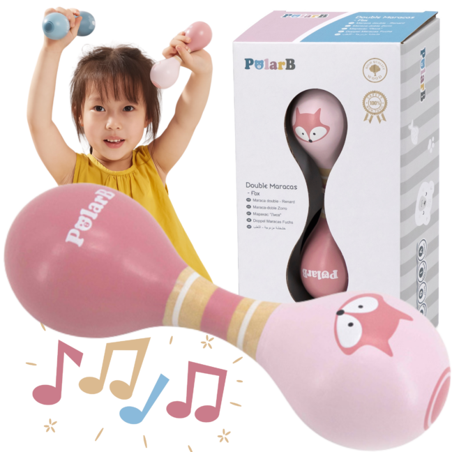 VIGA PolarB Maracas Musical Instrument lastele Rattle
