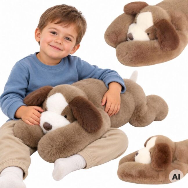 WOOPIE raskusega sensoorne koer, 1,5 kg – toote pilt 2