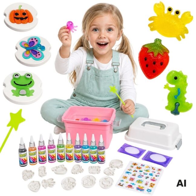 WOOPIE Magic Water World geelkujude meisterdamiskomplekt, 30 osa – toote pilt 2