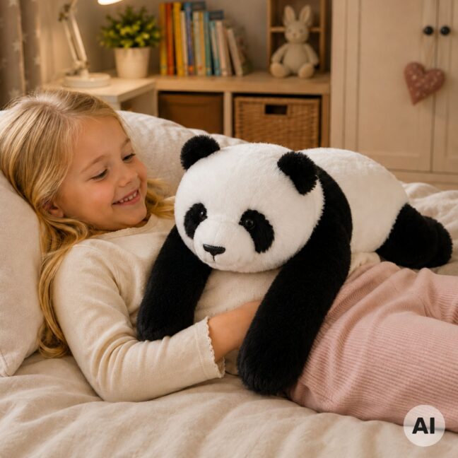 WOOPIE raskusega sensoorne panda, 2,5 kg – toote pilt 3