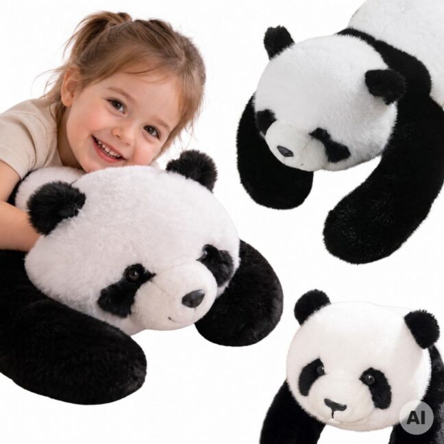 WOOPIE raskusega sensoorne panda, 2,5 kg – toote pilt 2