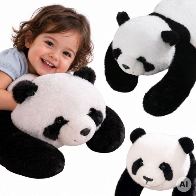 WOOPIE raskusega sensoorne panda, 1 kg – toote pilt 2