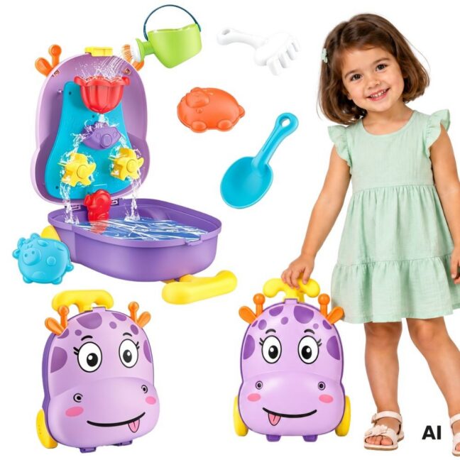WOOPIE SAND AND WATER komplekt 2-in-1 CASE ROE WATER TABLE ACCESSORIES