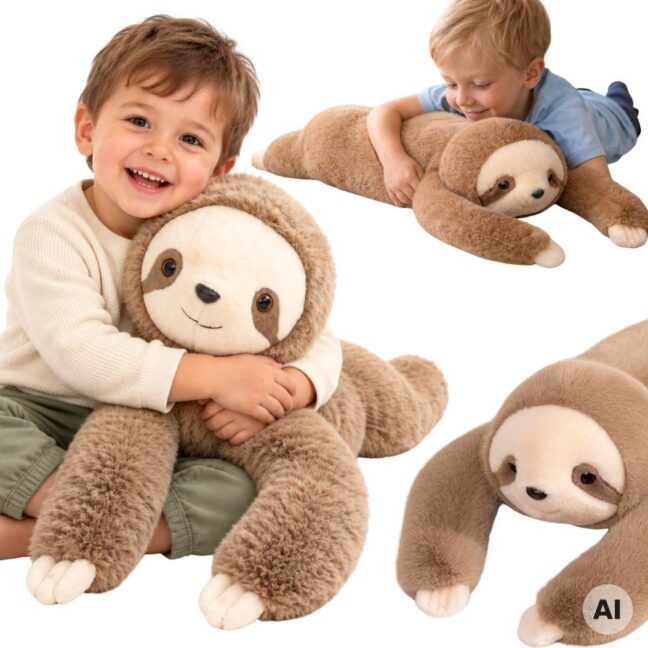 WOOPIE raskusega sensoorne laiskloom, 2,5 kg – toote pilt 2