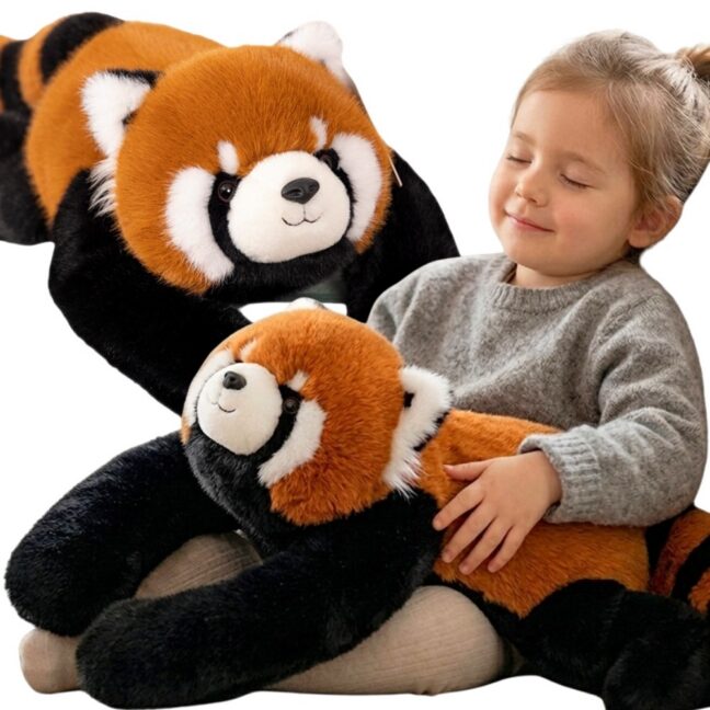 WOOPIE raskusega punane panda, 65 cm, 2,5 kg – toote pilt 2