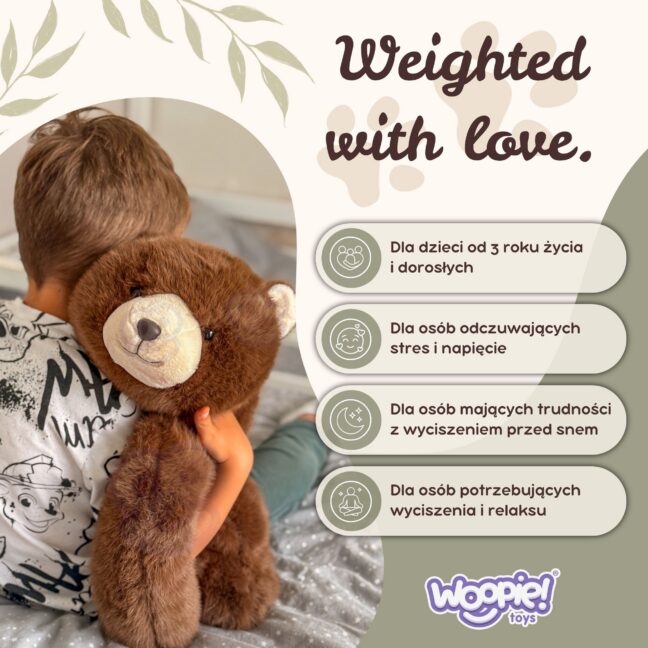 WOOPIE Bruno raskusega kaisukaru, 65 cm, 1,5 kg – toote pilt 3