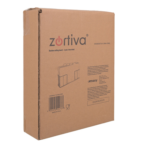 Zortiva bambusest lõikelauad, 4 tk – tootepilt 2