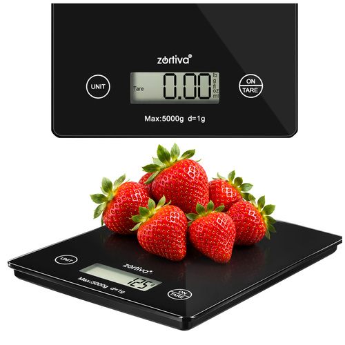 Zortiva õhuke köögikaal 5 kg / 1 g