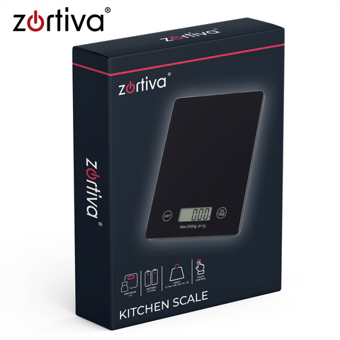 Zortiva õhuke köögikaal 5 kg / 1 g – tootepilt 2